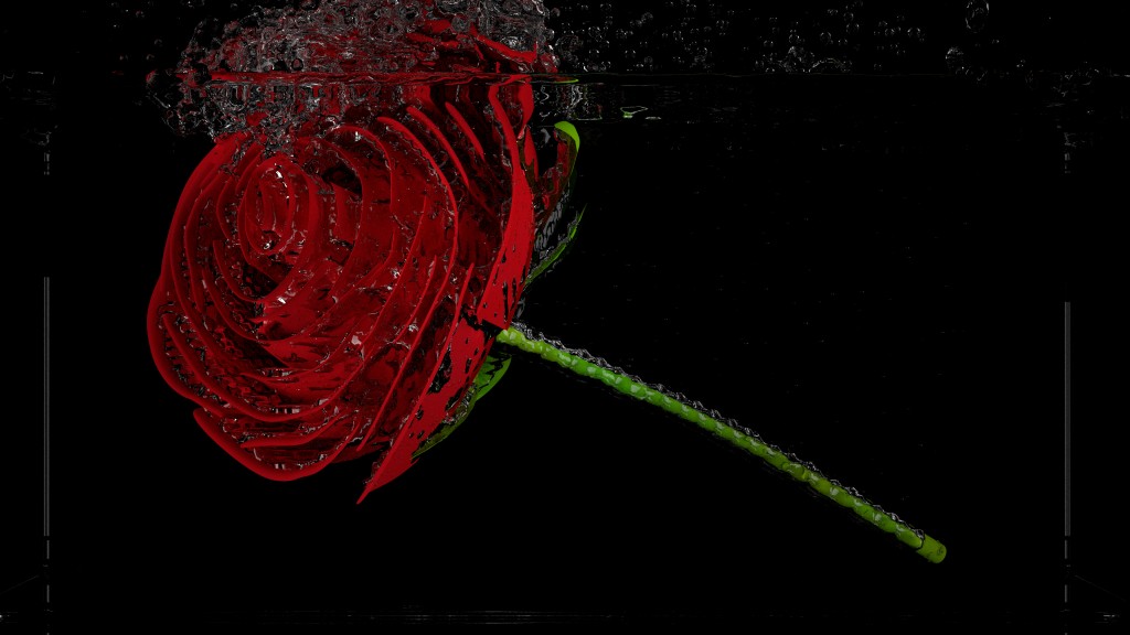 Rose dropped in Water preview image 1